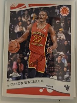 2022 Topps Chrome McDonald's All American #2K6-5 Cason Wallace — front