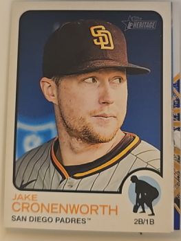 2022 Topps Heritage #57 Jake Cronenworth — front