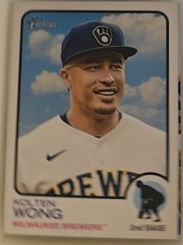 2022 Topps Heritage #355 Kolten Wong — front