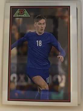 2022 Bowman Soccer #18 — front