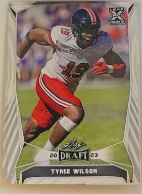 2023 Leaf Draft #72 Tyree Wilson — front