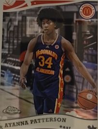 2022 Topps Chrome McDonald's All American Aynna Patterson — front