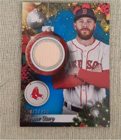 2025 Topps Holiday #PR-TST Trevor Story — front