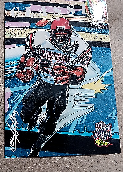1994 Classic NFL Draft #102 Marshall Faulk — front