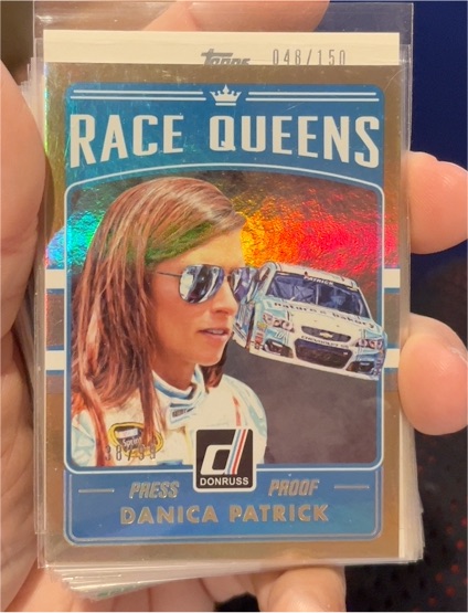 2017 Donruss #7 Danica Patrick Race Queens — front