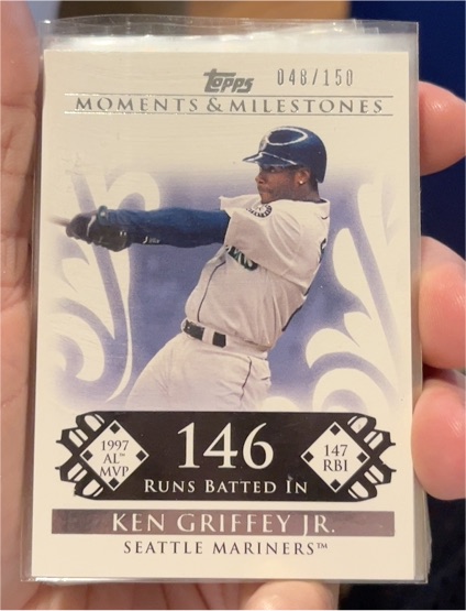 2008 Topps Moments & Milestones #33-146 Ken Griffey Jr. — front
