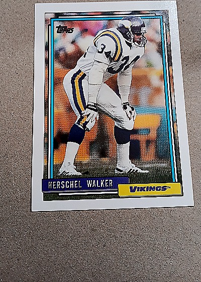 1992 Topps #188 Herschel Walker — front