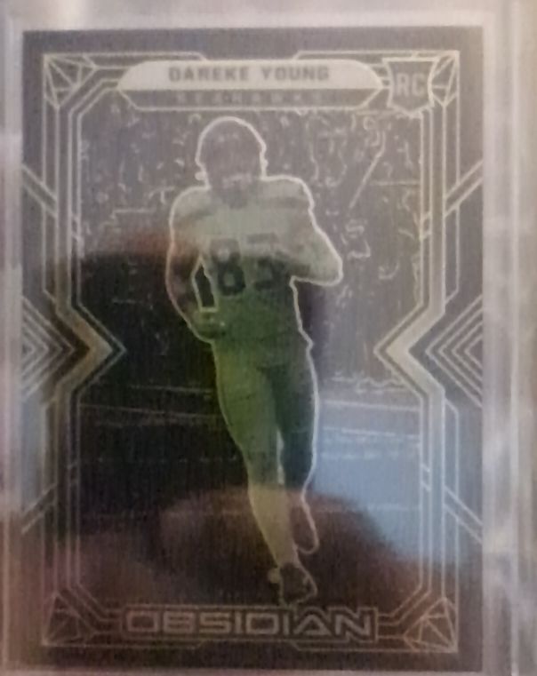 2022 Panini Obsidian #174 Dareke Young RC — front