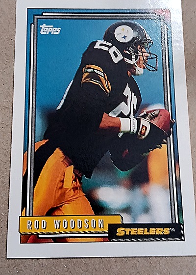 1992 Topps #200 Rod Woodson — front