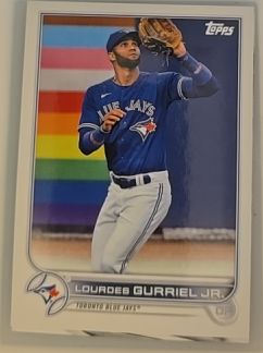 2022 Topps #54 Lourdes Gurriel Jr. — front