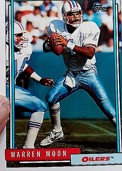 1992 Topps #70 Warren Moon — front