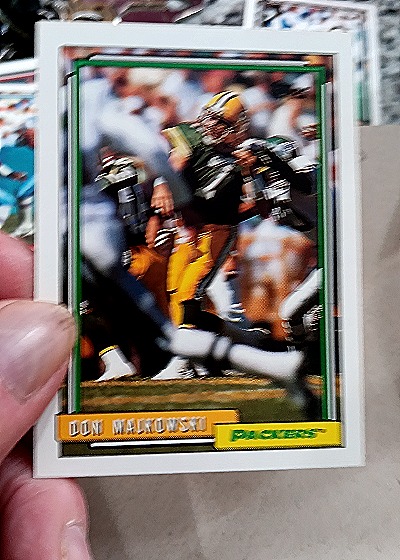 1992 Topps #47 Don Majkowski — front