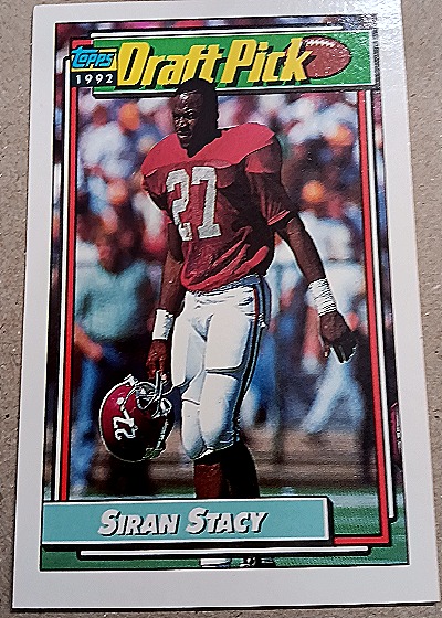 1992 Topps #287 Siran Stacy — front