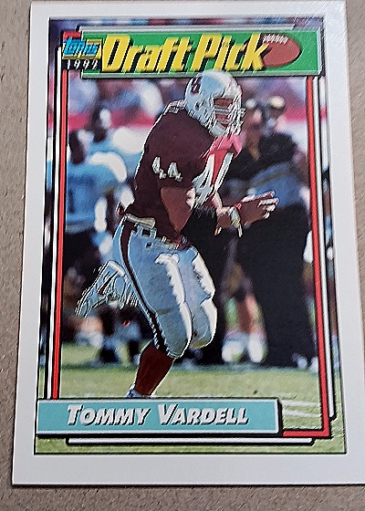 1992 Topps Draft Pick Tommy Vardell — front