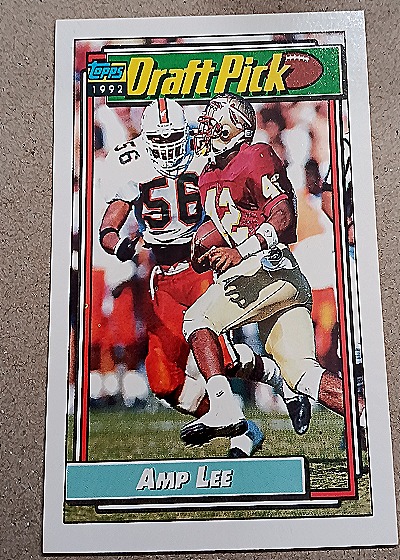 1992 Topps #250 Amp Lee — front