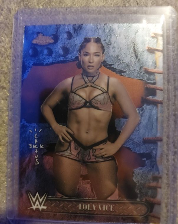 2025 Topps Chrome WWE x Cactus Jack #45 Lola Vice — front