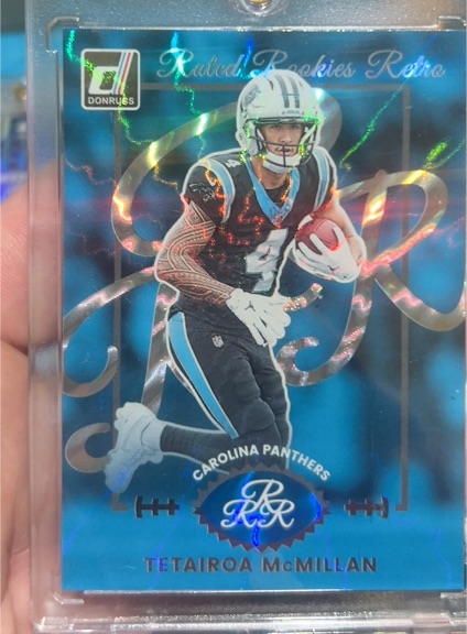 2025 Donruss #3 Tetairoa McMillan Rated Rookies Retro — front