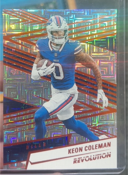 2025 Panini Revolution #158 Keon Coleman — front
