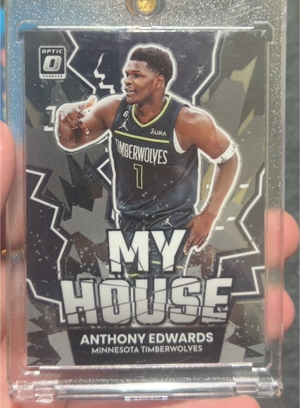 2022 Donruss Optic My House #19 Anthony Edwards — front
