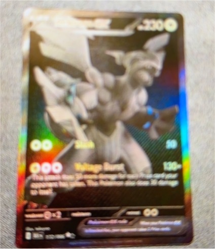 2025 Pokémon #172 Zekrom Black Bolt — front