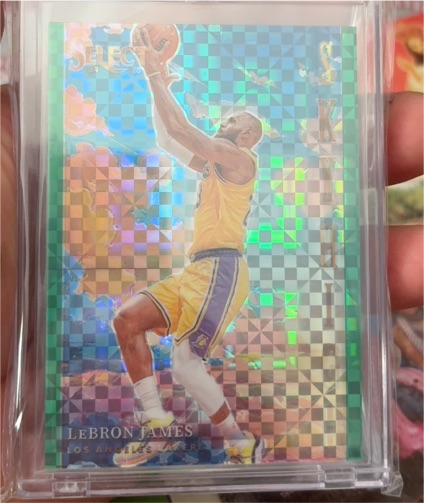 2023-24 Panini Mosaic #92 LeBron James — front