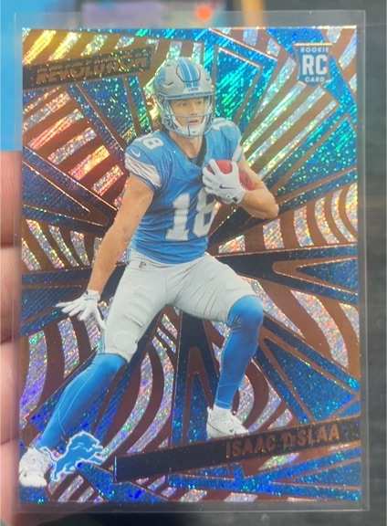 2025 Panini Revolution #212 Isaac TeSlaa Rookie Card — front