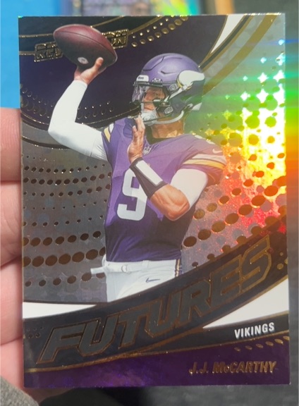 2025 Panini Revolution #8 J.J. McCarthy — front
