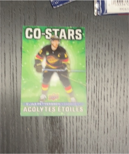 2025-26 UD Tim Hortons #CO-7 Elias Pettersson — front