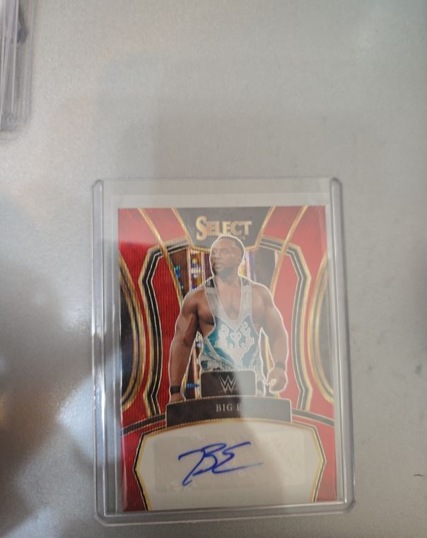 2024 Panini Select WWE Big E Legendary Signatures Auto — front