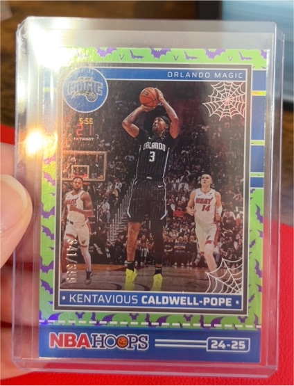 2024-25 Panini NBA Hoops Haunted Hoops #24-25 Kentavious Caldwell-Pope — front