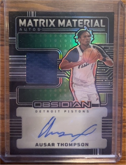 2024-25 Panini Obsidian #MM-ATD Ausar Thompson — front
