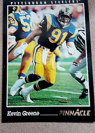 1993 Pinnacle #171 Kevin Greene — front