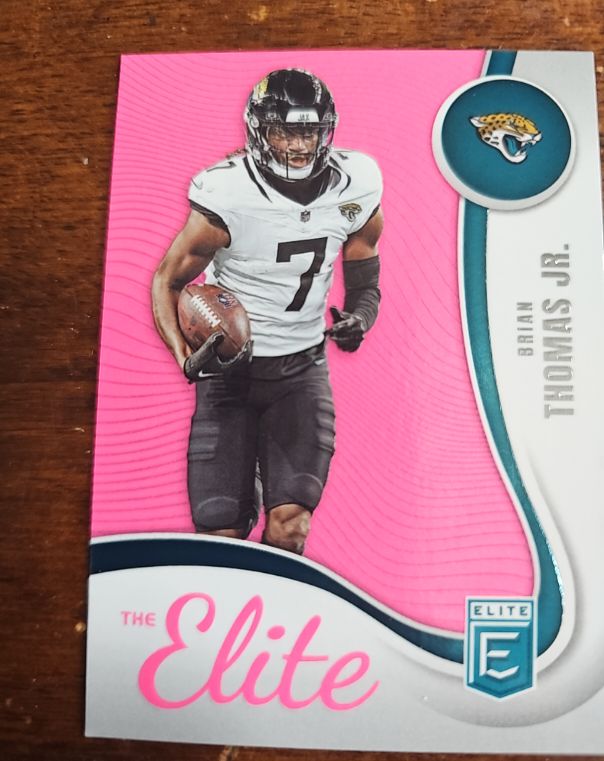 2025 Panini Donruss Elite #12 Brian Thomas Jr. — front