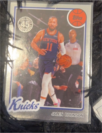 2025-26 Topps 45th Anniversary #80BK-95 Jalen Brunson — front