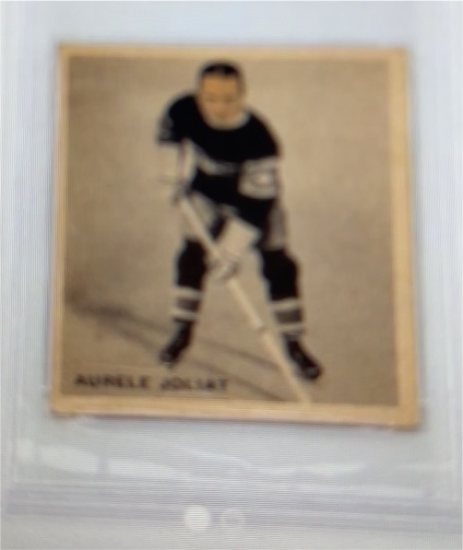 1933 World Wide Gum Ice Kings #3 Aurele Joliat — front