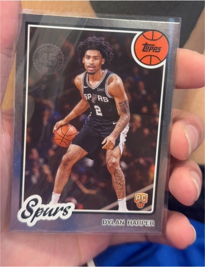 2025-26 Topps Basketball #80BK-52 Dylan Harper — front