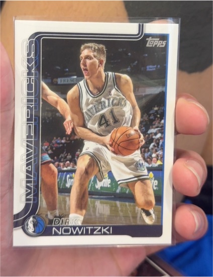 2025-26 Topps #252 Dirk Nowitzki — front