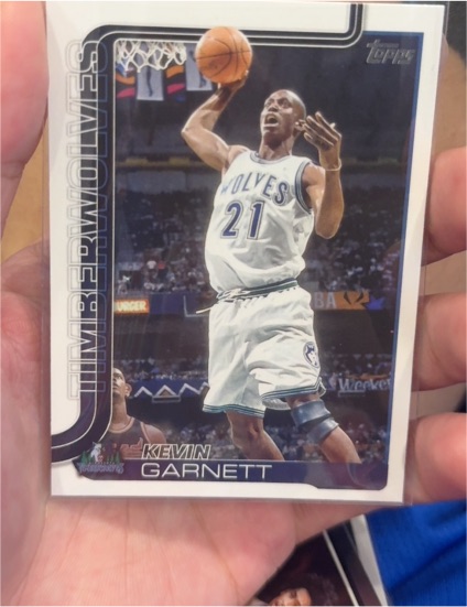 2025-26 Topps #254 Kevin Garnett — front