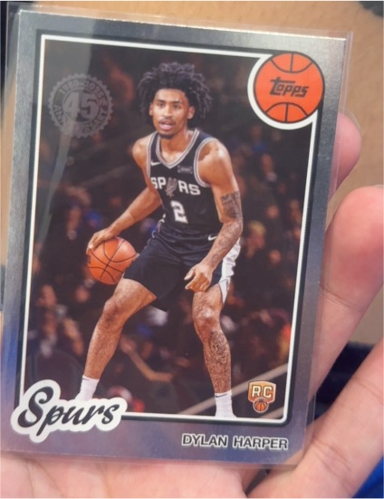 2025-26 Topps Basketball #80BK-52 Dylan Harper — front