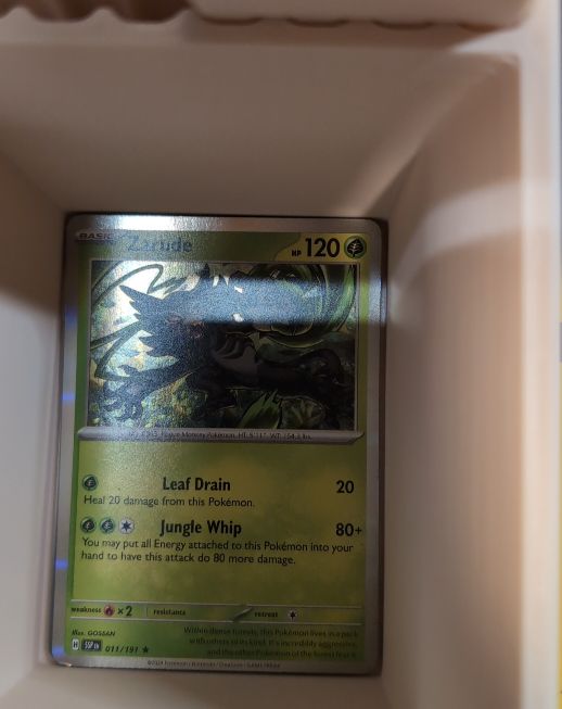 2022 Pokemon Scarlet & Violet Surging Sparks #011 Zarude — front