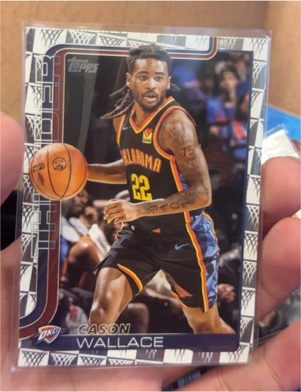 2025-26 Topps #119 Cason Wallace — front
