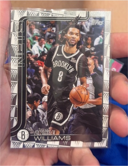 2025-26 Topps Basketball #9 Ziaire Williams — front