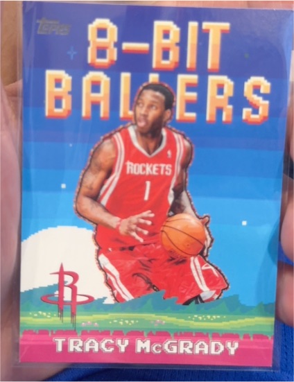 2025-26 Topps #8B-27 Tracy McGrady 8-Bit Ballers — front