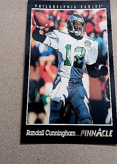 1993 Pinnacle Randall Cunningham #? Philadelphia Eagles — front