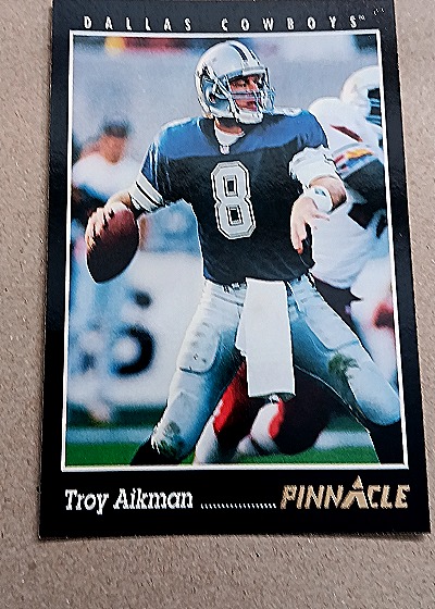 1993 Pinnacle #281 Troy Aikman — front