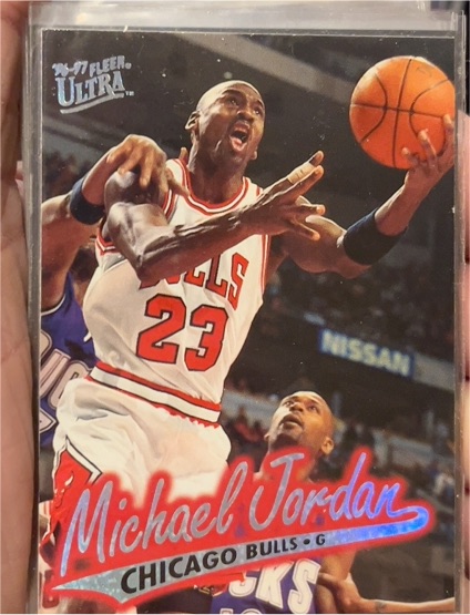 1996-97 Fleer Ultra #16 Michael Jordan — front