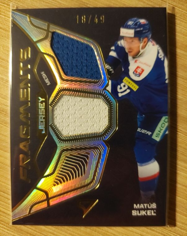2023 Mizuno Fragments Jersey Mesh #187 Matuš Sukel — front
