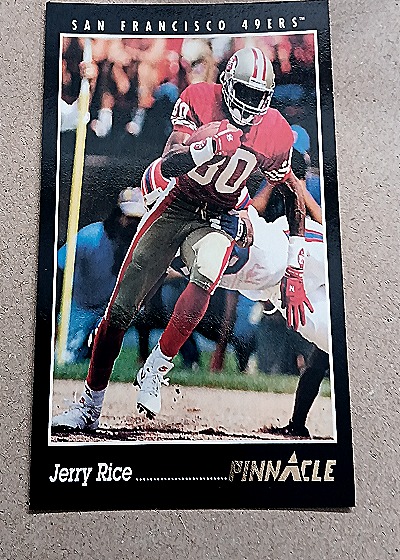 1993 Pinnacle #292 Jerry Rice — front