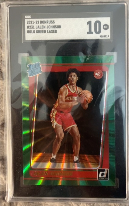 2021-22 Donruss #231 Jalen Johnson — front