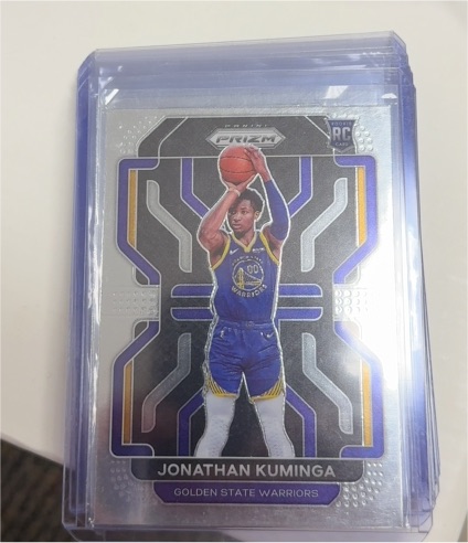 2021-22 Panini Prizm #307 Jonathan Kuminga — front